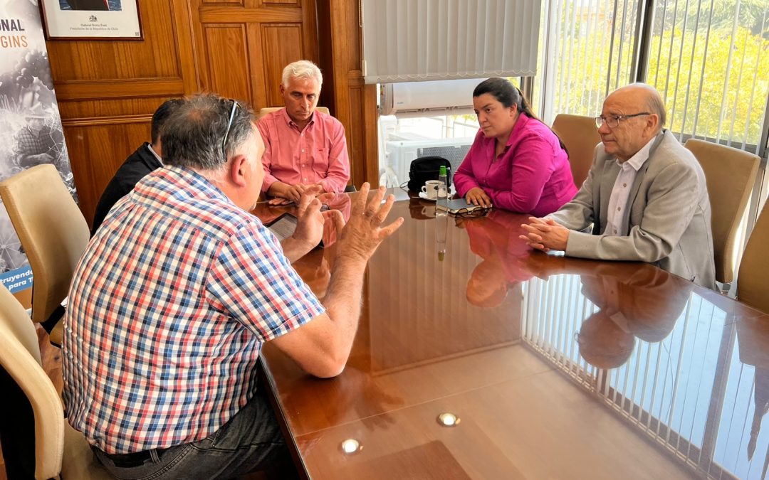 Diputada Romero y locatarios del Mercado de Rancagua se reúnen con gobernador Silva para solicitar su apoyo a proyectos de inversión en la zona