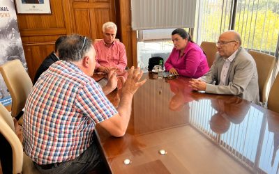 Diputada Romero y locatarios del Mercado de Rancagua se reúnen con gobernador Silva para solicitar su apoyo a proyectos de inversión en la zona
