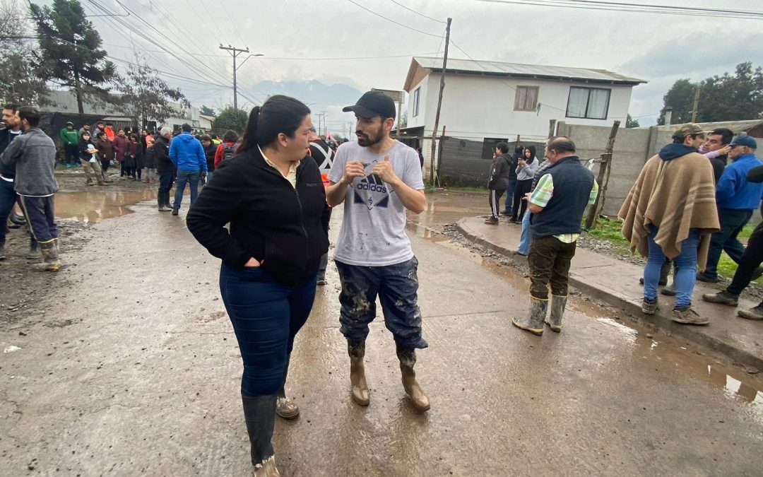 Sistema frontal: Diputada Romero pide al Gobierno aplicar Ficha FIBE en hogares que sufrieron voladura de techumbre o daños por caída de árboles